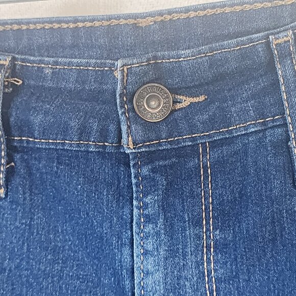 Levi Strauss Medium Wash 711 Skinny Stretch Cotton Poly Elastane Jean Sz W28 L30 - Picture 6 of 16